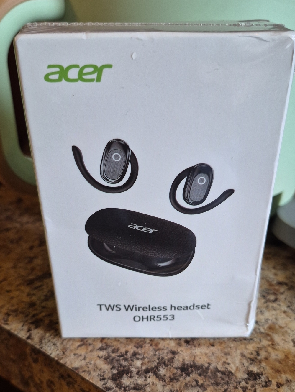 Acer TWS Wireless Headset Ear-Hook Earbuds - Nwt
